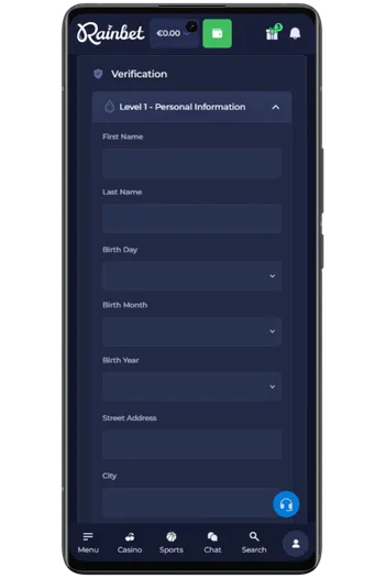 Level 1 - Personal Information