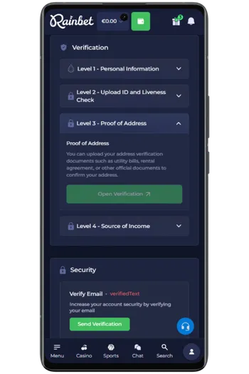 Level 3 - Proof of Address