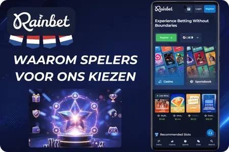 Rainber waarom spelers voor Rainbet kiezen