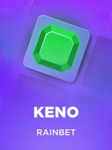 Keno getallenspel uit de Rainbet Originals collectie