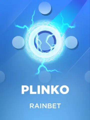 Plinko bal tussen pinnen en multipliervakken bij Rainbet
